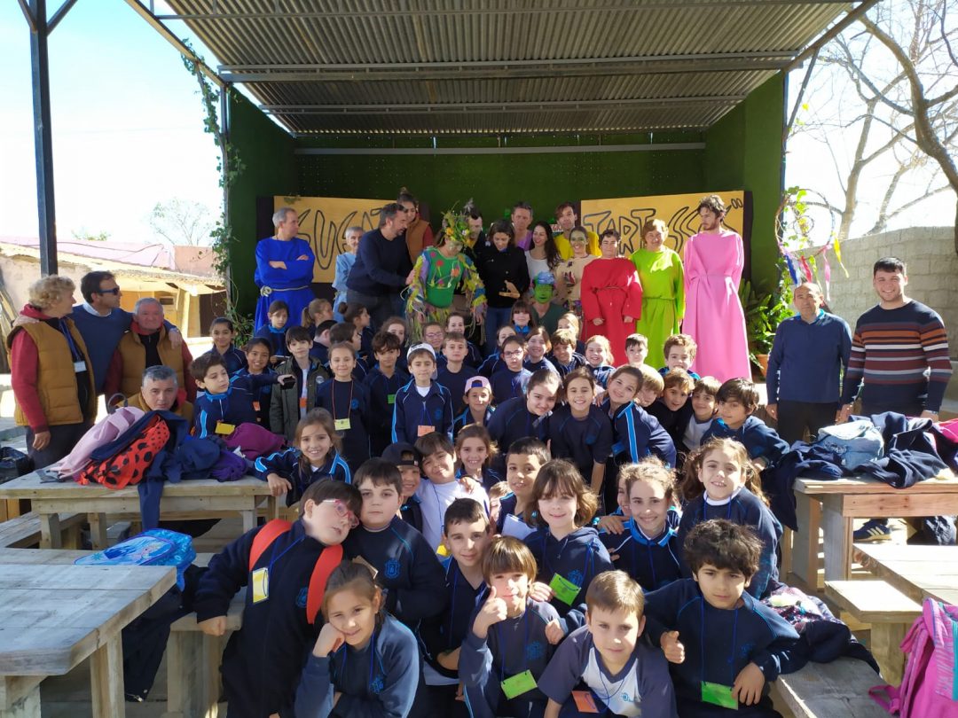 Visita del CEIP Santo Ángel de la Guarda, Huelva. Alumnos y alumnas de ...